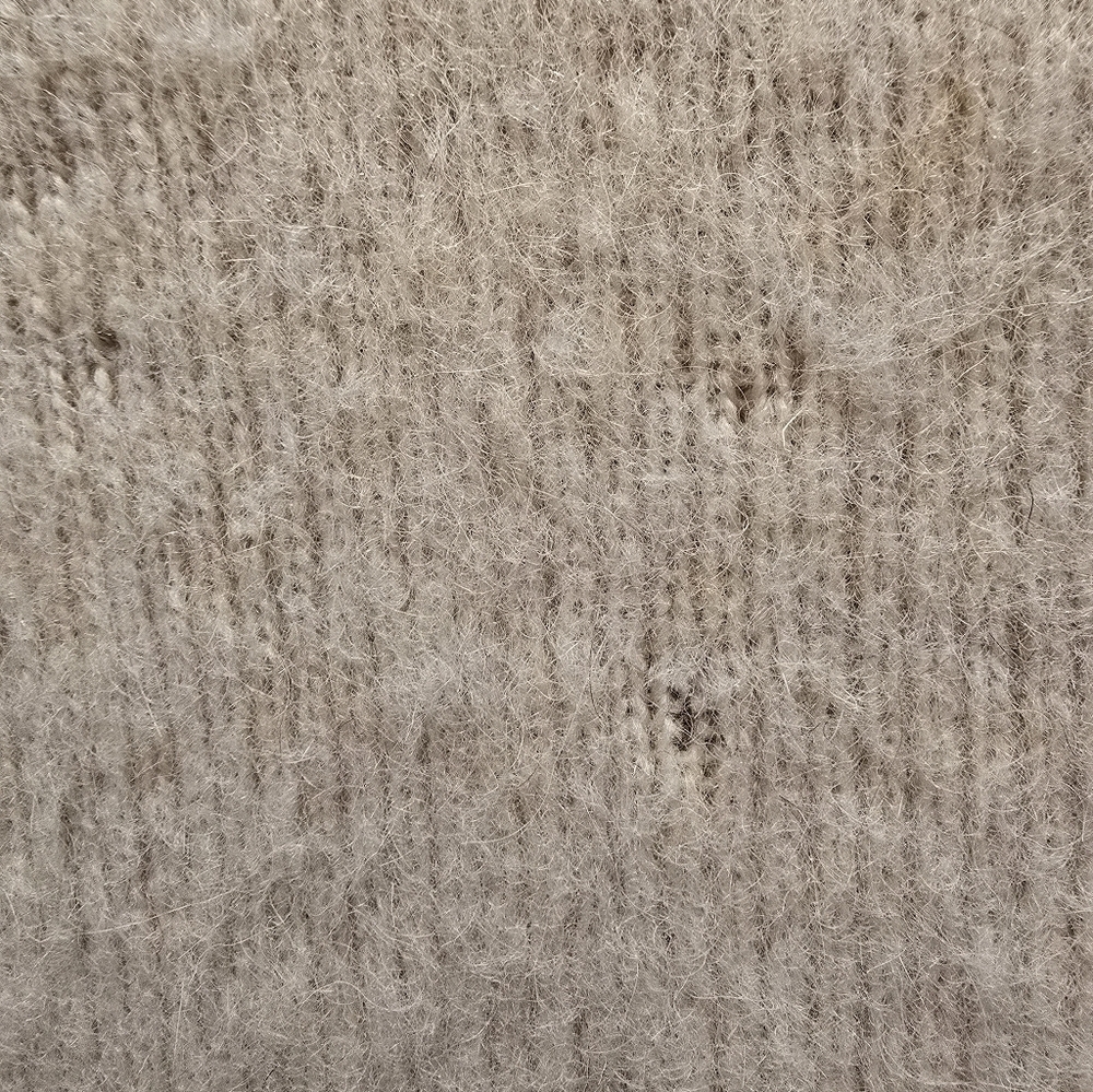 Vtg Icewool Iceland Wool Sweater 100% Wool Ivory Gray Brown Long Sleeve Tunic M - Picture 4 of 6